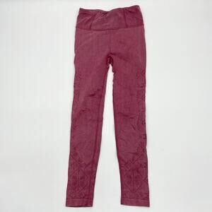 CALIA by CARRIE UNDERWOOD Women's Leggings Size S Mid Rise 7/8 Length Dusty Pink